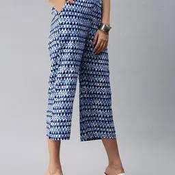 demoza Printed Ankle-Length Palazzos-picture-22