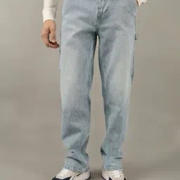 american eagle Men Mid-Wash Carpenter Jeans image 1