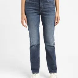levi's Women Ribcage Lightly Washed Slim Fit Jeans-picture-17