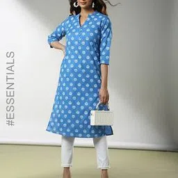 nyrika Women Printed Straight Kurta-picture-12