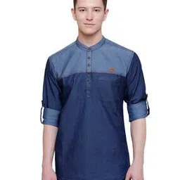 kuons avenue Tailored Fit Short Kurta with Patch Pocket-picture-36