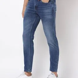 sin Men Mid-Wash Skinny Fit Jeans-picture-14