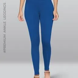 lyra Women Ankle-Length Leggings with Elasticated Waist-picture-10