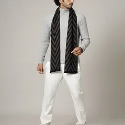 handicraft-palace Men Chevrons Print Scarf-picture-34