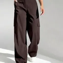 hivora Women Relaxed Fit Cargo Pants-picture-38