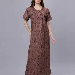 quira Women Floral Print Nightgown-picture-52