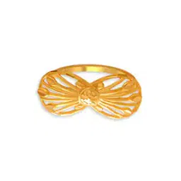 p.c. chandra jewellers Floral-Design Yellow Gold Ring-picture-53