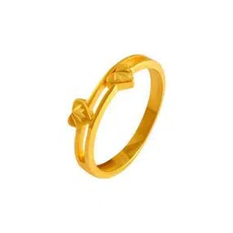 p.c. chandra jewellers Yellow Gold Heart Ring-picture-53