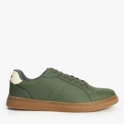 Men Low-Top Lace-Up Sneakers-image-72