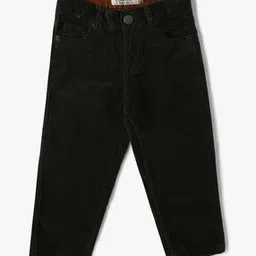 Boys Regular Fit Flat-Front Trousers-image-80