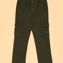 pantaloons junior Boys Slim Fit Cargo Pants image 1