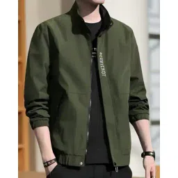 kajar Men Graphic Bomber Jacket image 1