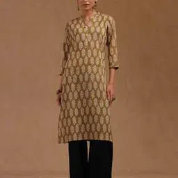 soch Women Floral Print Straight Kurta-picture-34