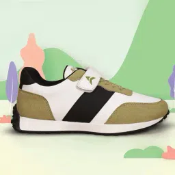 avant Boys Round-Toe Sneakers with Velcro Fastening   image 1