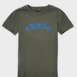tommy hilfiger Boys Typographic Crew- Neck T-shirt-picture-11