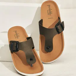 puntoblu Men Thong-Strap Slip-On Flip-Flops image 1