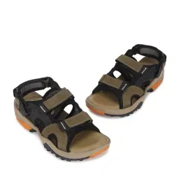 woodland Men Sandals with Flat Nubuck Upper image 1