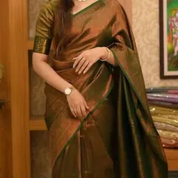 styleelite Women Paisley Saree with Contrast Border-picture-14