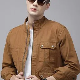 voxati Zip-Front Jacket with Buttoned Flap Pockets-picture-24