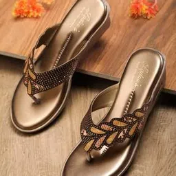 ladoo's style with comfort Women Open-Toe Slip-On Wedges-picture-19