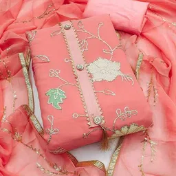 svaraa Women Unstitched Dress Material image 1