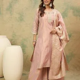 varanga Women Embellished Straight Kurta Set-picture-12