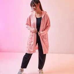 Women Typographic Print Cardigan-image-0