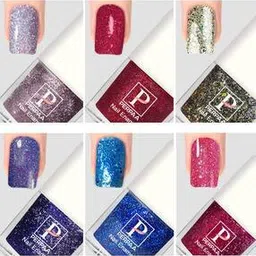 perpaa Women Glitter Long Lasting Nail Polish-picture-19