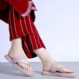 stylestry Women Strappy Slip-On T-Strap Sandals-picture-14