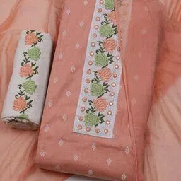 mbz.in by meena bazaar Women Cotton Unstitched Dress Material-picture-27