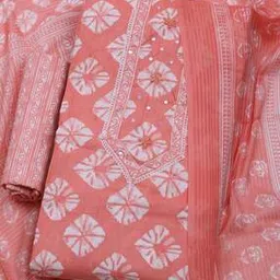 mbz.in by meena bazaar Women Cotton Unstitched Dress Material   -picture-28