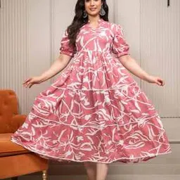 biffy Women Printed Fit & Flared Dress-picture-52