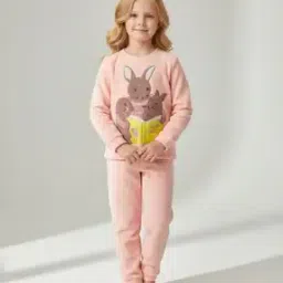 cherry crumble by nitt hyman Girls Applique Nightwear Set-picture-35