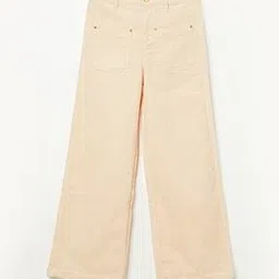 fame forever by lifestyle Girls Ribbed Straight Fit Pants-picture-44
