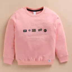 giniekids Boys Graphic Print Regular Fit Sweatshirt image 1