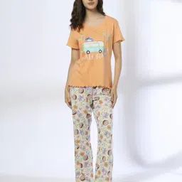 rio Women Printed Night Suit image 1