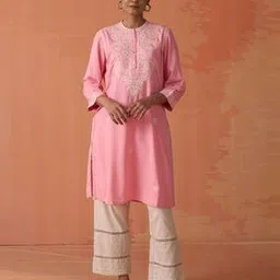 lakshita Women Embroidered Straight Kurti-picture-48