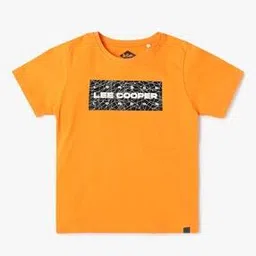 lee cooper Brand Print Crew-Neck T-Shirt-picture-13