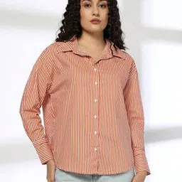dnmx Women Striped Regular Fit Shirt-picture-11