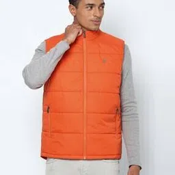 allen solly Puffer Jacket with Zip Closure-picture-15