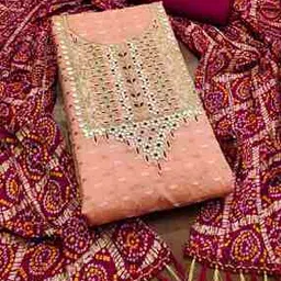 svaraa Women Self-design Unstitched Dress Material-picture-45