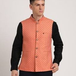 turtle Men Slim Fit Nehru Coat-picture-29