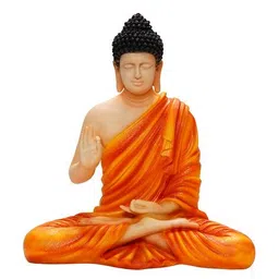 gg god gift enterprises Elegant Meditating Buddha Showpiece  image 1