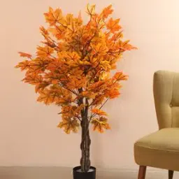 home bloom Artificial Maple Tree with Pot-picture-12