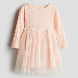 h&m Girls Round Neck A-line Dress-picture-10