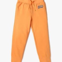 gap kids Boys Logo Print Knitted Joggers with Elasticated Waist-picture-48