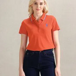 u.s. polo assn. Women Regular Fit Polo T-Shirt-picture-15