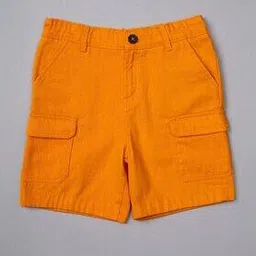 one friday Boys Regular Fit Flat-Front Shorts-picture-40