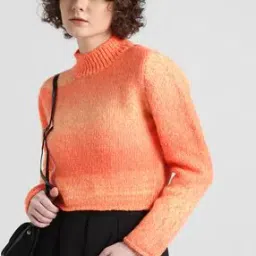 only Women Turtle-Neck Pullover with Ribbed-Hem-picture-19