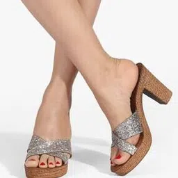 Women Embellished Chunky Heeled Sandals-image-65